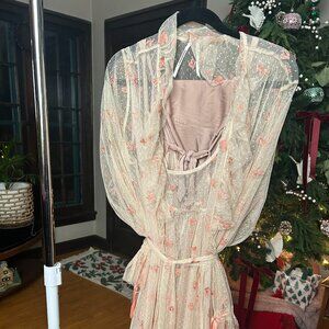 Anthropology Dressing Gown